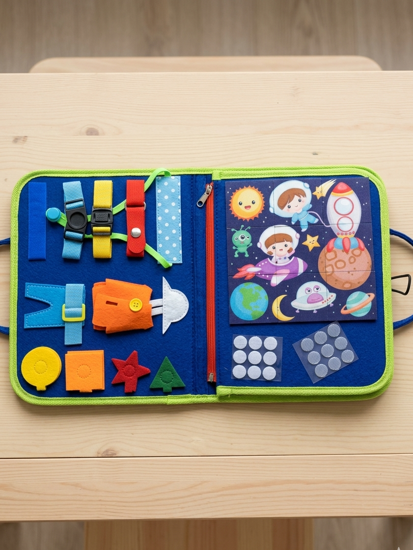 Travel Activity Book for Toddlers