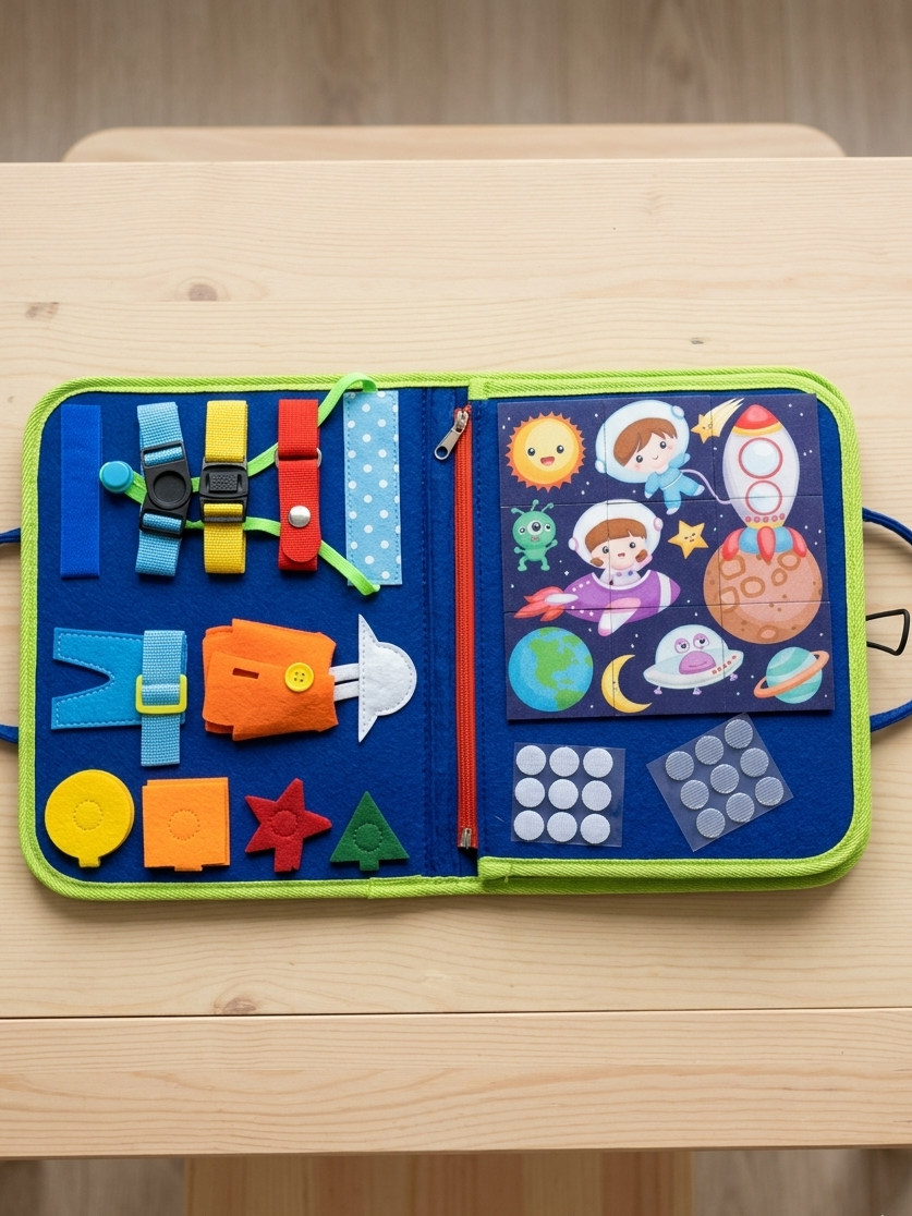 Travel Activity Book for Toddlers