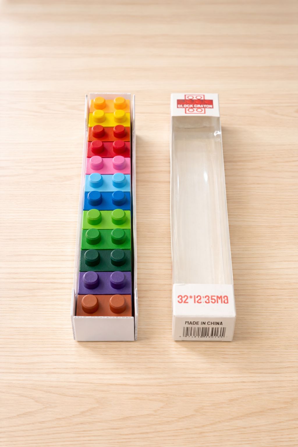 Block crayons