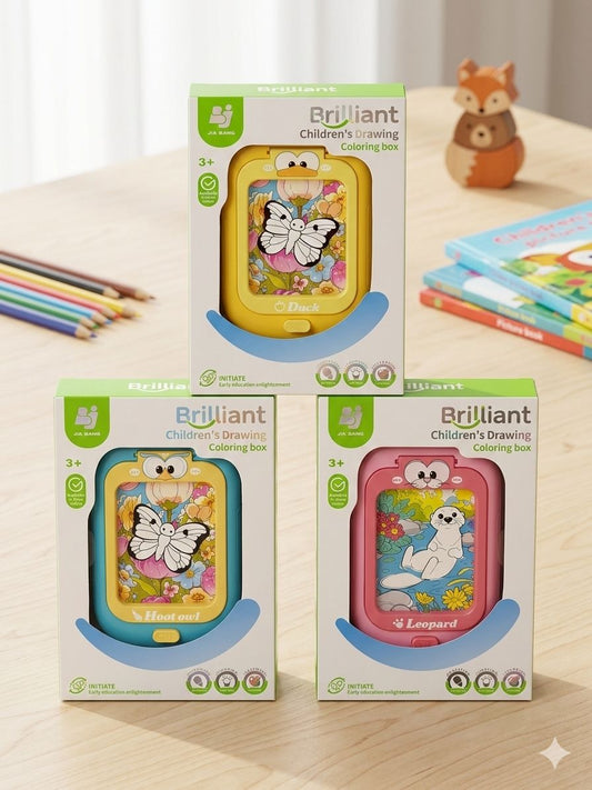 Brilliant- light up colouring box