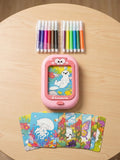 Brilliant- light up colouring box