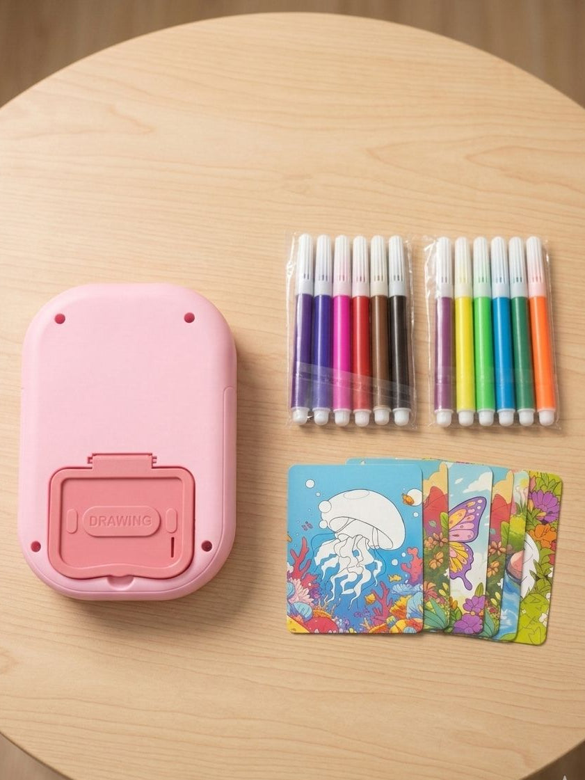 Brilliant- light up colouring box