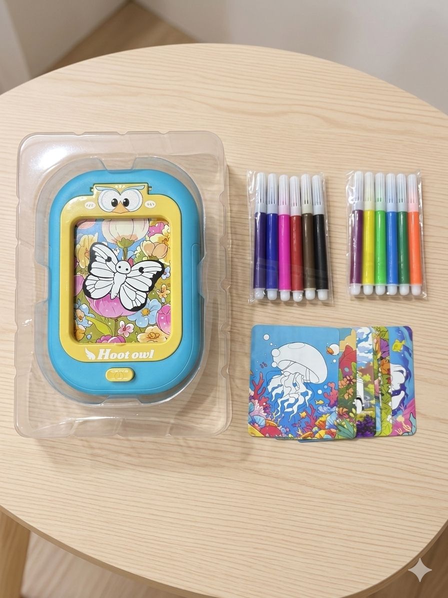 Brilliant- light up colouring box