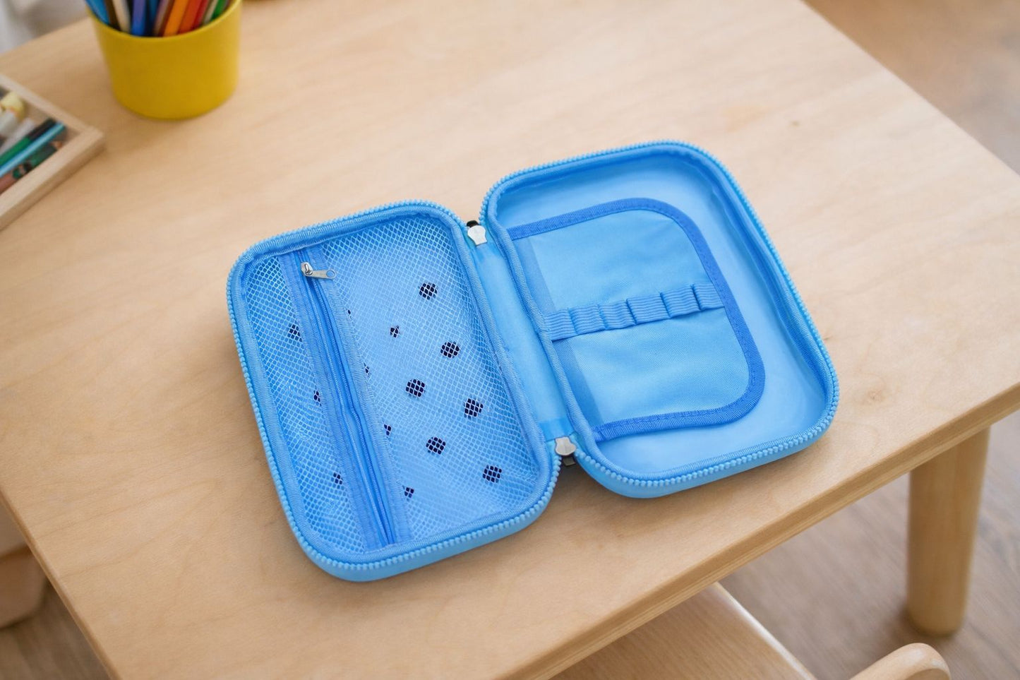 3D charms silicon pencil case