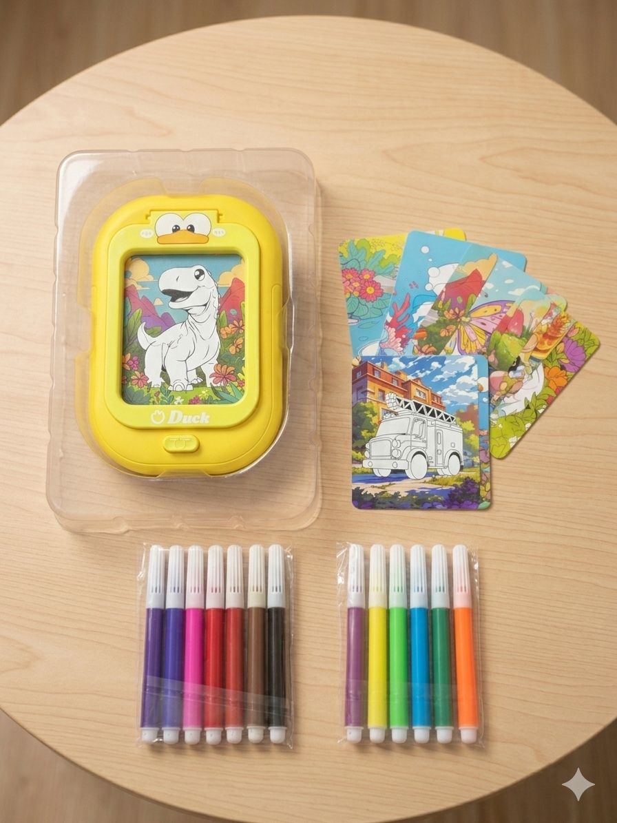 Brilliant- light up colouring box