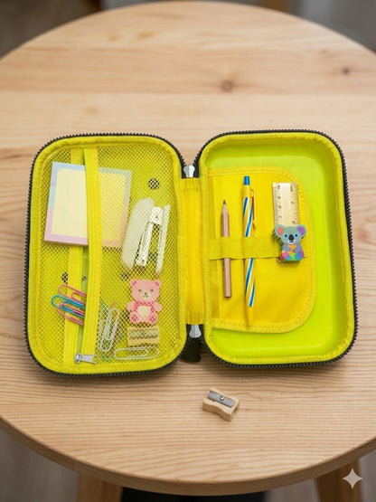 3D charms silicon pencil case