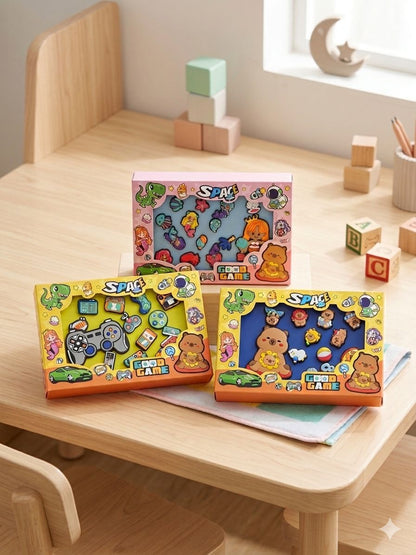 3D charms silicon pencil case