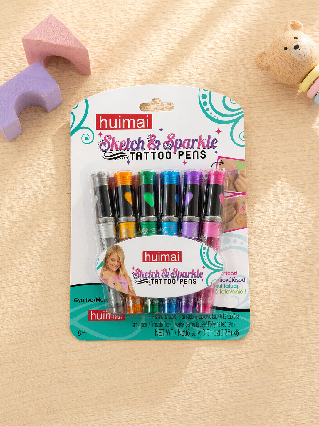Sparkle Tattoo Pens set