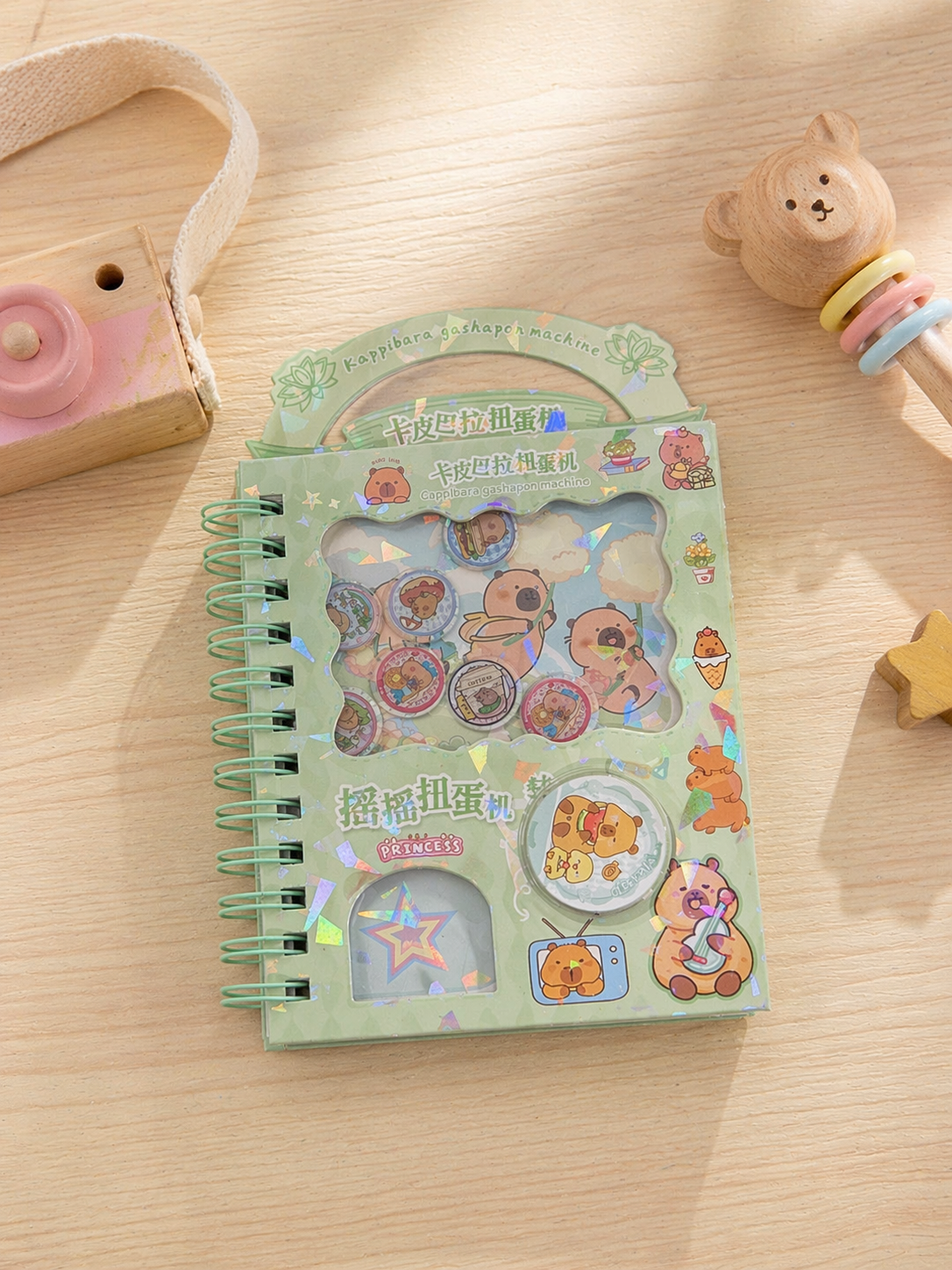 Capybara sticker diary
