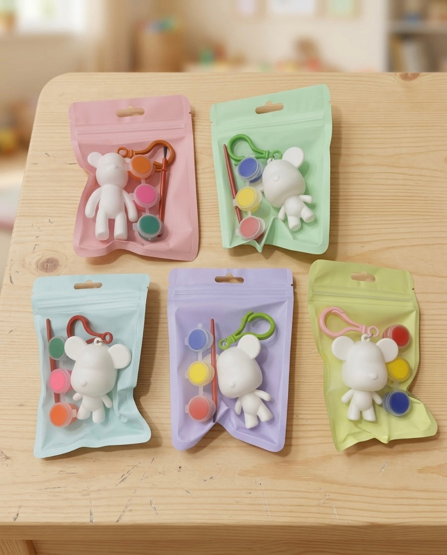 DIY Teddy Keychain Kit
