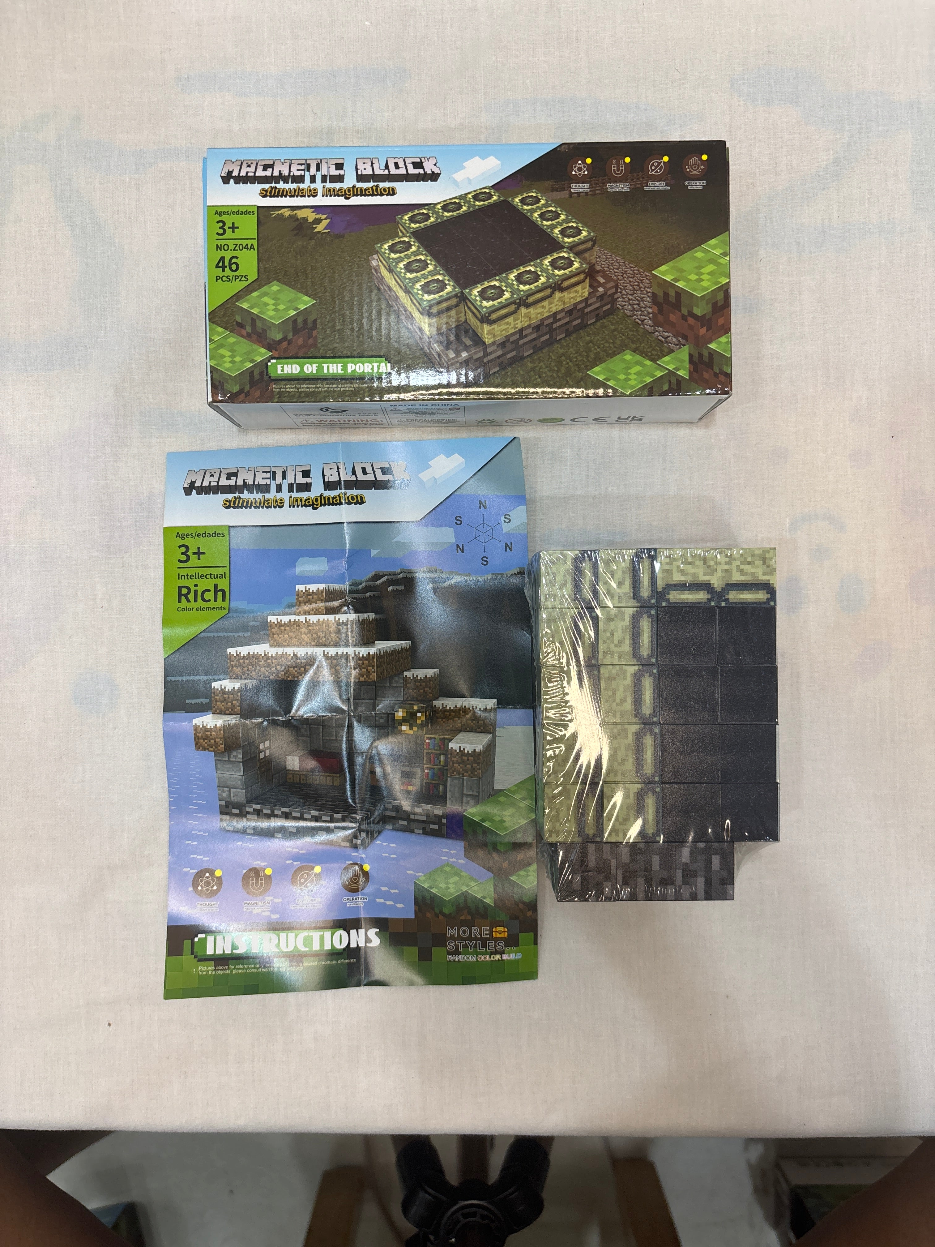 Magnetic Blocks - 46 Pcs - End of the portal