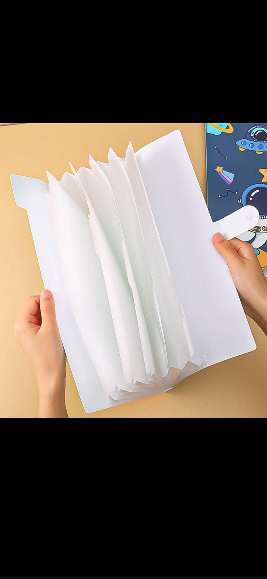 A4 Kids Folder with 5 Compartments