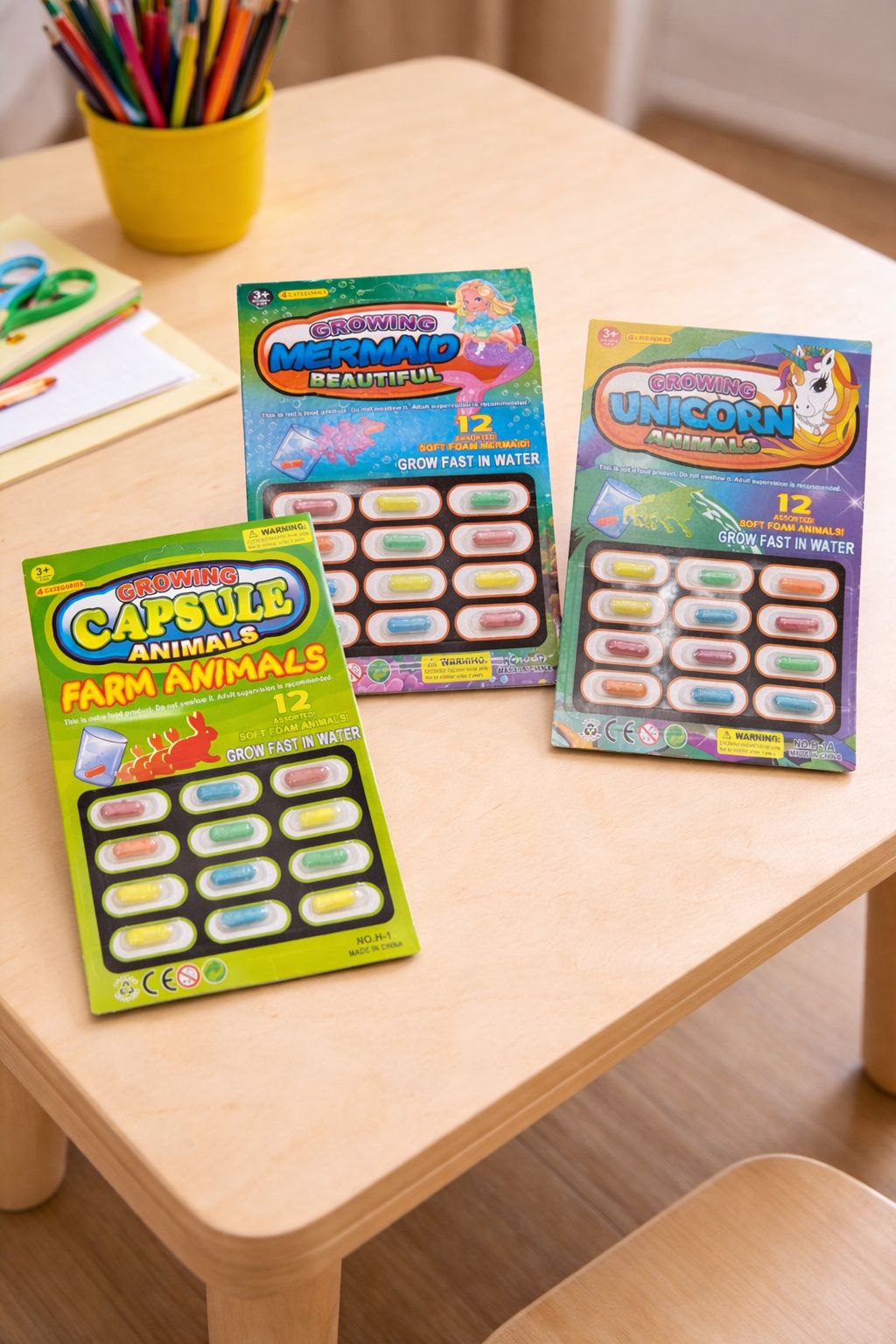 Magic Growing Foam Capsules