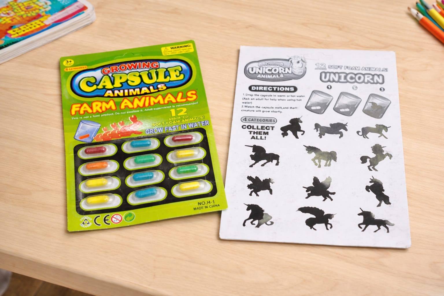 Magic Growing Foam Capsules